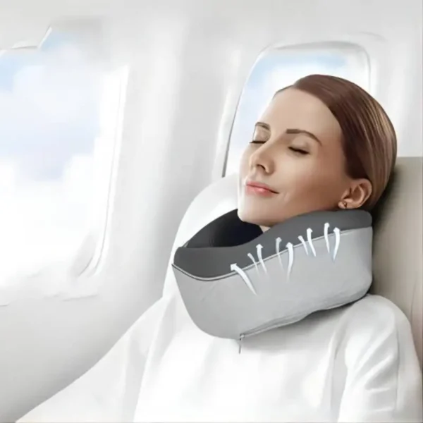 Travel Neck Pillow Travel Neck Cushion Durable U-shaped Travel Pillow Non-deformed Airplane Pillow - Image 3